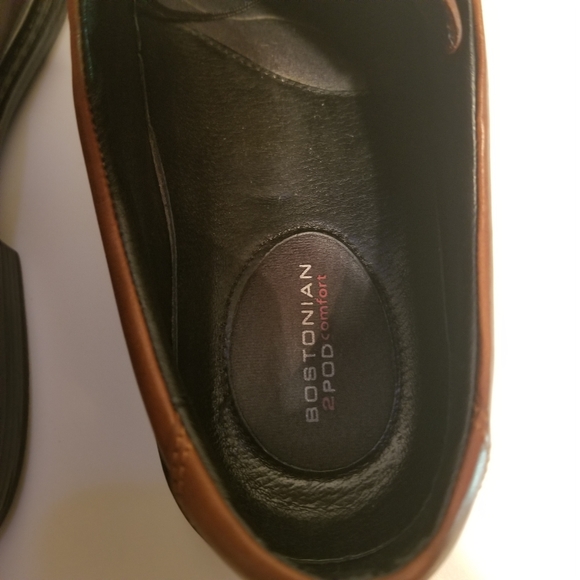 Bostonian- Mens Leather Formal Shoes - Size 11 - Picture 5 of 13